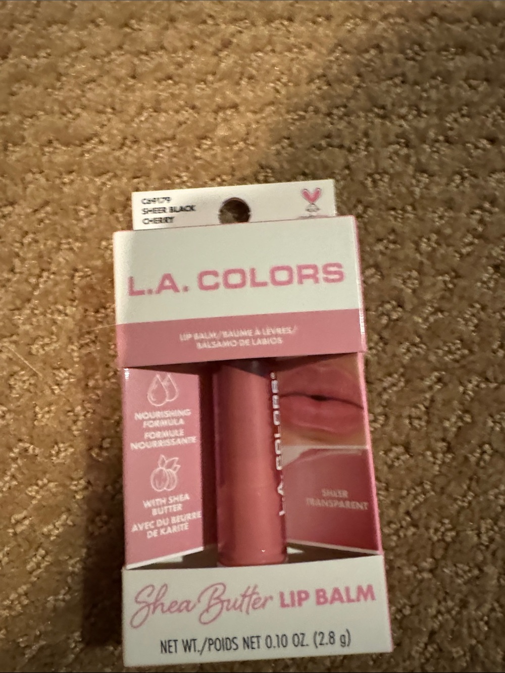 L.A. COLORS Shea Butter Lip Balm - Pink
